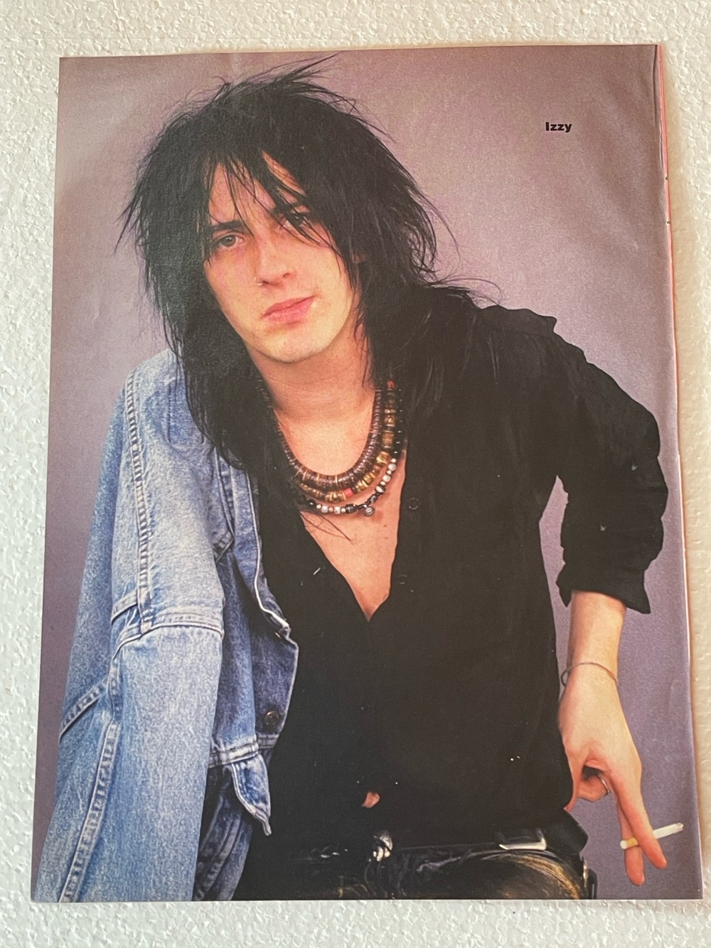 Guns N’ Roses Izzy Stradlin pinup